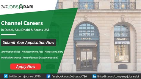 chanel uae careers|chanel jobs remote.